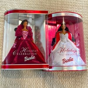 Special Edition holiday Barbie dolls - new in box, sold separately